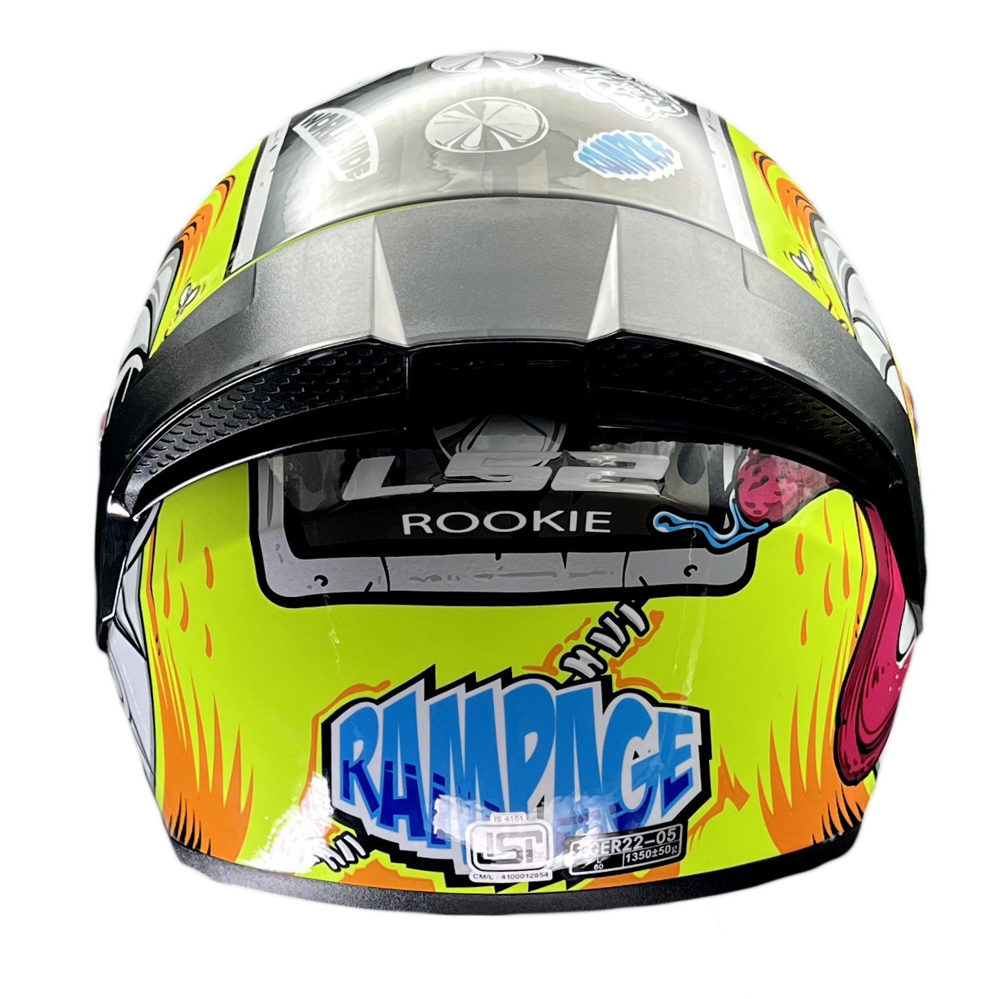 FF352 ROOKIE RAMPAGE FLUO YELLOW