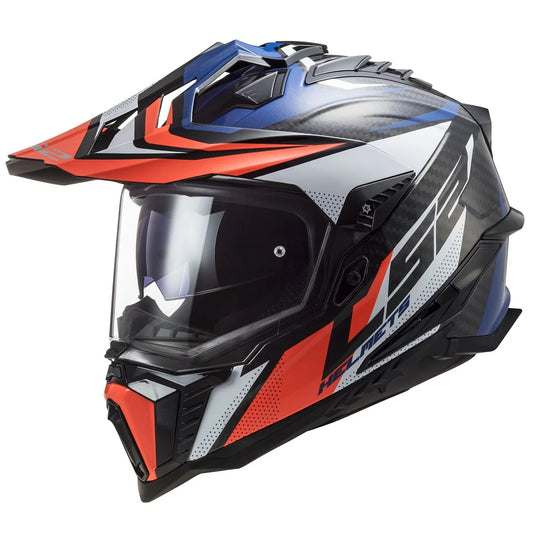 MX701 EXPLORER CARBON FOCUS GLOSS - Blue White Red