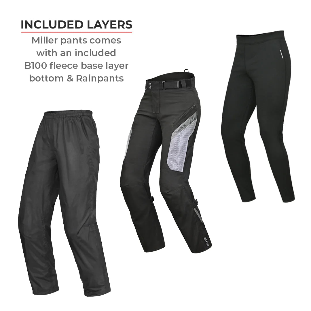 VIATERRA MILLER – STREET MESH RIDING PANTS WITH LINERS