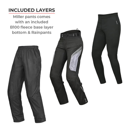 VIATERRA MILLER – STREET MESH RIDING PANTS WITH LINERS