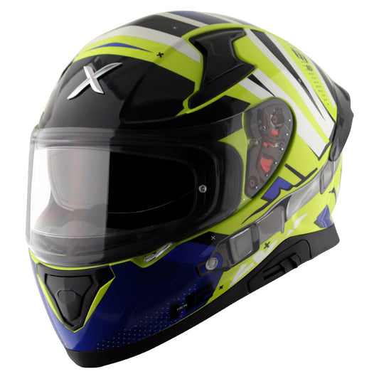 Apex Hex2 Helmet Neon Yellow Blue