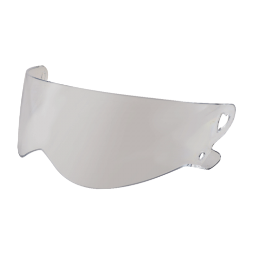 Retro Clear Visor White