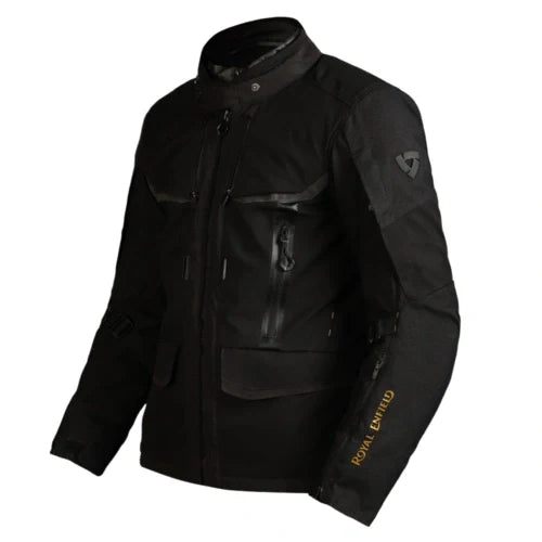 Royal Enfield X Revit Men Darcha Pro Black Riding Jacket - LIMITED EDITION