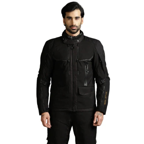 Royal Enfield X Revit Men Darcha Pro Black Riding Jacket - LIMITED EDITION