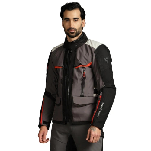 Royal Enfield X Revit Men Darcha Pro Black Riding Jacket - LIMITED EDITION