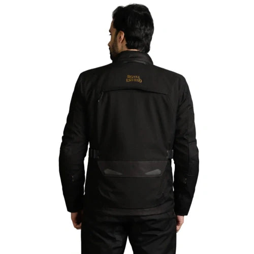 Royal Enfield X Revit Men Darcha Pro Black Riding Jacket - LIMITED EDITION