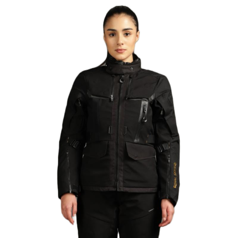 Royal Enfield x Revit Women Darcha Pro Black Riding Jacket