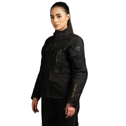 Royal Enfield x Revit Women Darcha Pro Black Riding Jacket