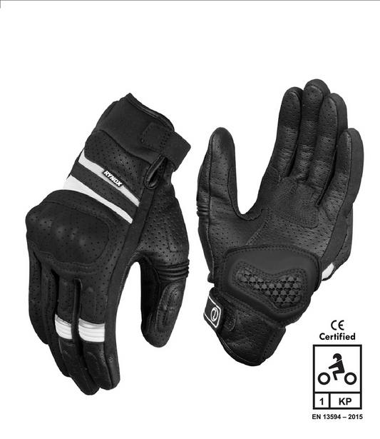 AIR GT SP GLOVES - Black White