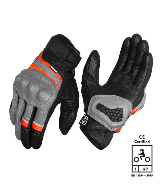 AIR GT SP GLOVES - Grey Orange