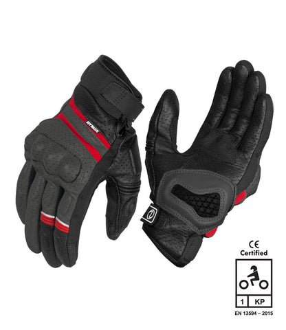 AIR GT SP GLOVES - Grey Red