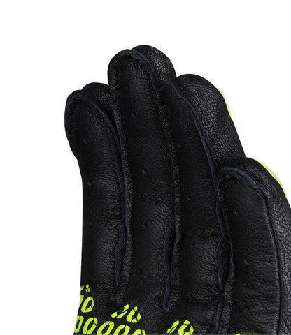 GRAVEL DUALSPORT GLOVES - Hi-Viz Green Blue