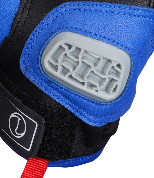 GRAVEL DUALSPORT GLOVES - Hi-Viz Green Blue