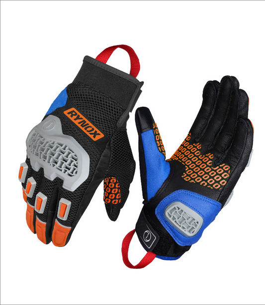 GRAVEL DUALSPORT GLOVES - Blazing Orange