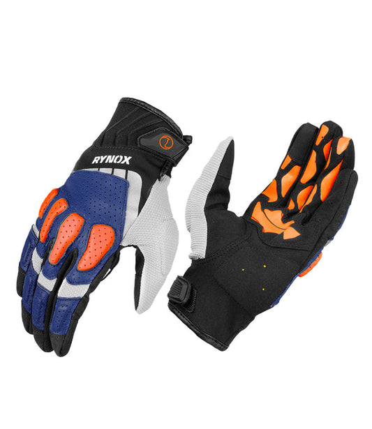 RIDGE PRO OFFROAD GLOVES - Blue Orange