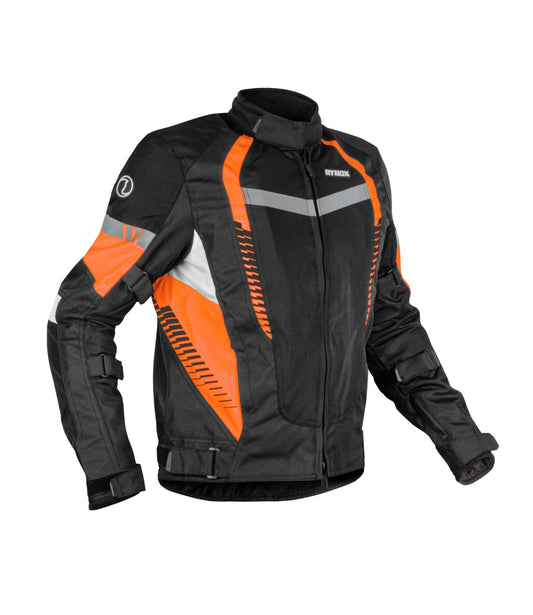 RYNOX TORNADO PRO 4 JACKET - Black Orange