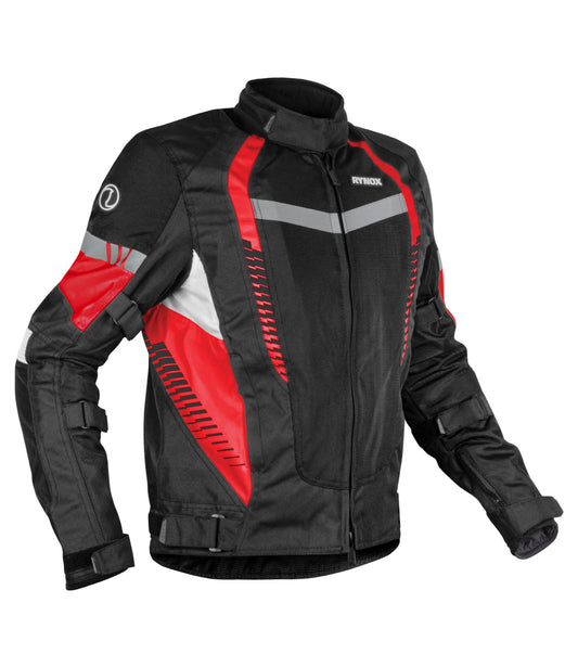 RYNOX TORNADO PRO 4 JACKET - Black Red