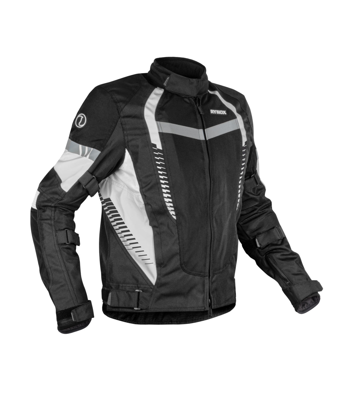 RYNOX TORNADO PRO 4 JACKET - Black White