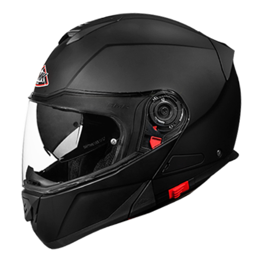 SMK Glide Unicolour Matt Black Helmet – MA200