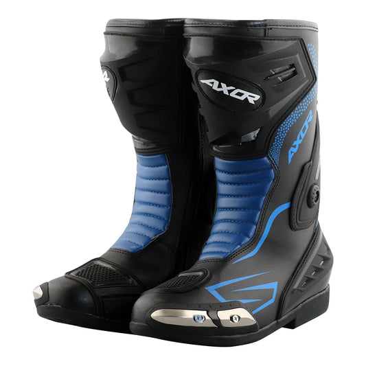 Axor Slipstream Riding Boots BLACK BLUE