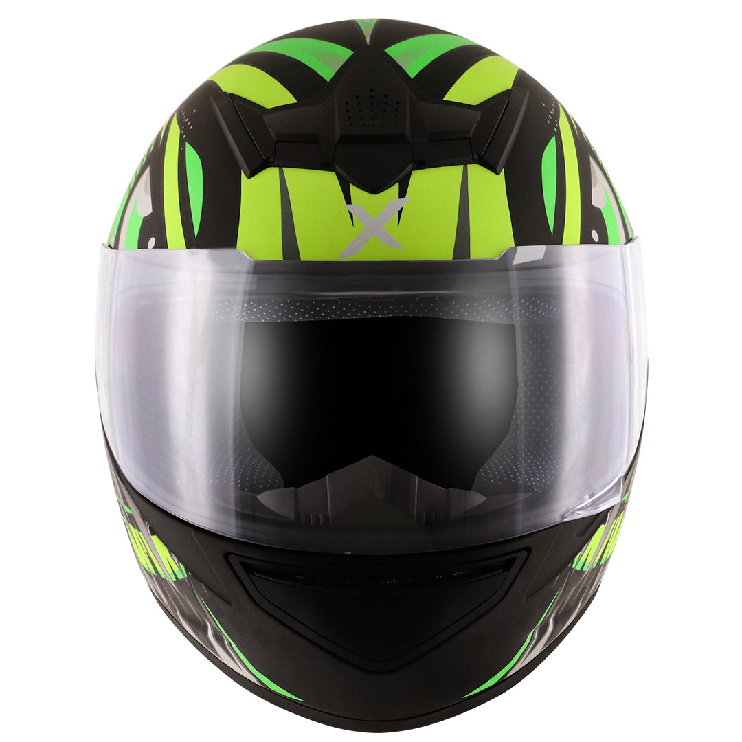 Axor Rage Trogon Helmet Dull Black Neon Yellow