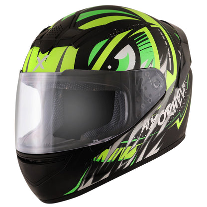 Axor Rage Trogon Helmet Dull Black Neon Yellow