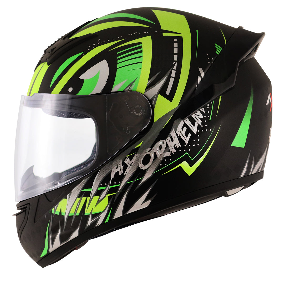 Axor Rage Trogon Helmet Dull Black Neon Yellow