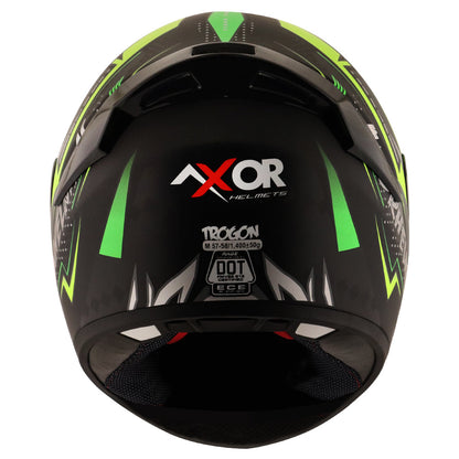 Axor Rage Trogon Helmet Dull Black Neon Yellow