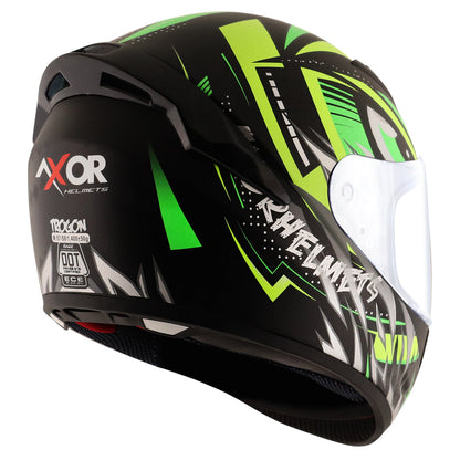 Axor Rage Trogon Helmet Dull Black Neon Yellow