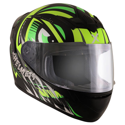 Axor Rage Trogon Helmet Dull Black Neon Yellow