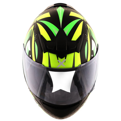 Axor Rage Trogon Helmet Dull Black Neon Yellow