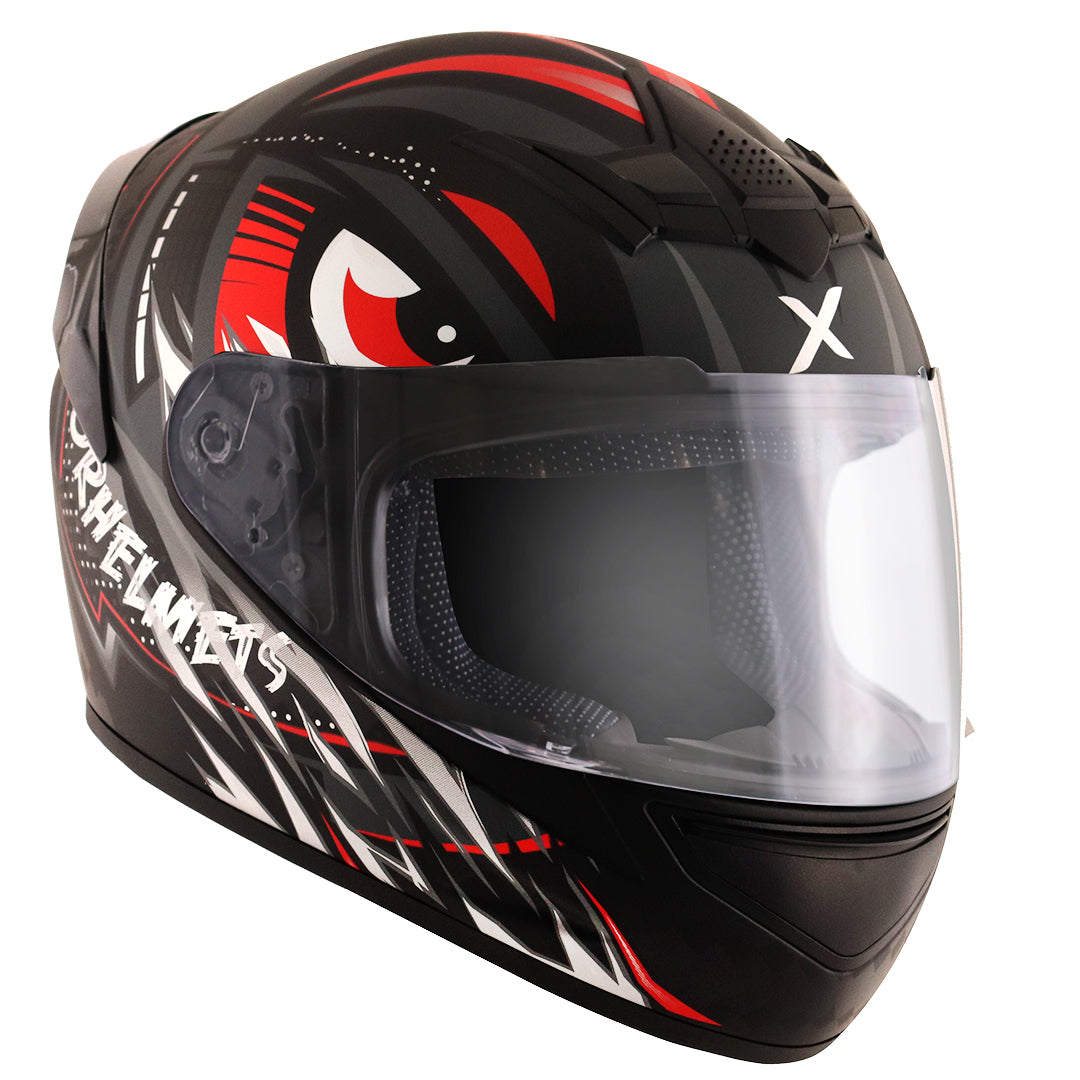 Axor Rage Trogon Helmet Dull Black Red