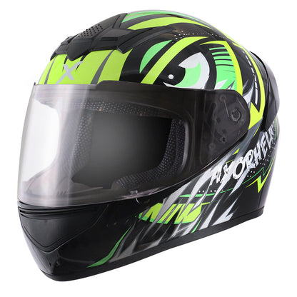 Axor Rage Trogon Helmet Black Neon Yellow