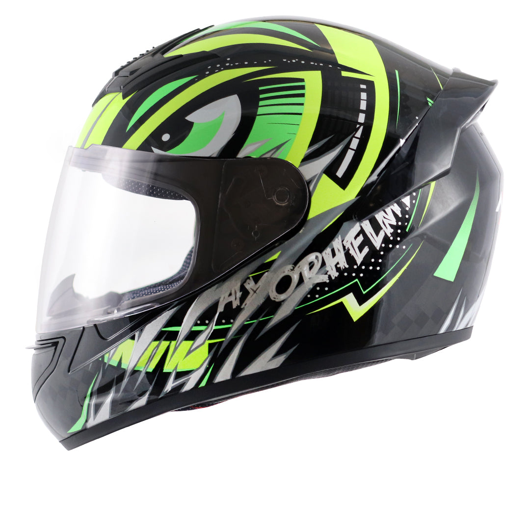 Axor Rage Trogon Helmet Black Neon Yellow