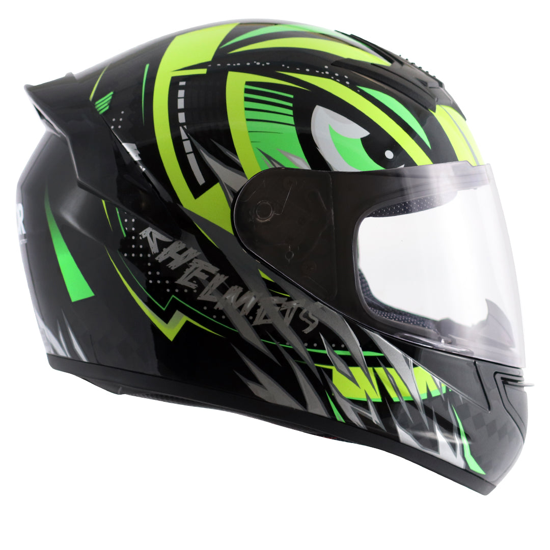 Axor Rage Trogon Helmet Black Neon Yellow