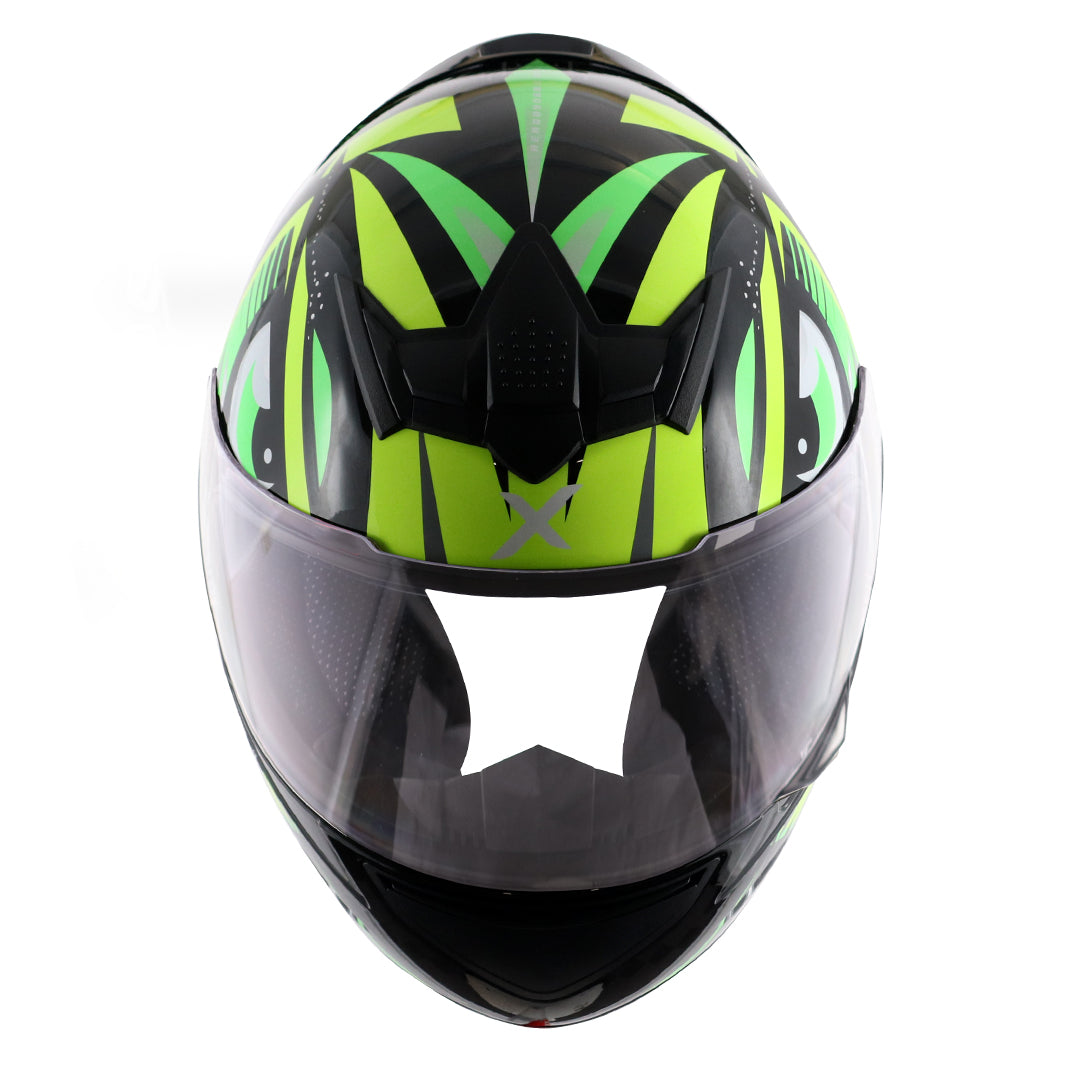 Axor Rage Trogon Helmet Black Neon Yellow