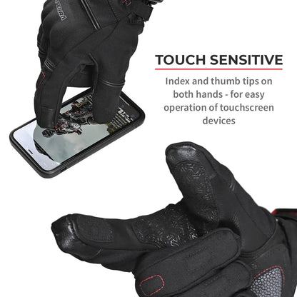 TUNDRA – WATERPROOF WINTER MOTORCYCLE RIDING GLOVES