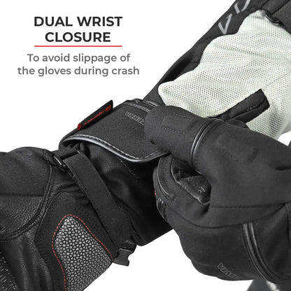 TUNDRA – WATERPROOF WINTER MOTORCYCLE RIDING GLOVES