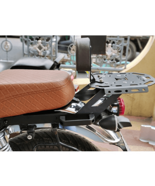 MO-TEK TOP RACK WITH BACKREST HONDA CB350 HIGHNESS