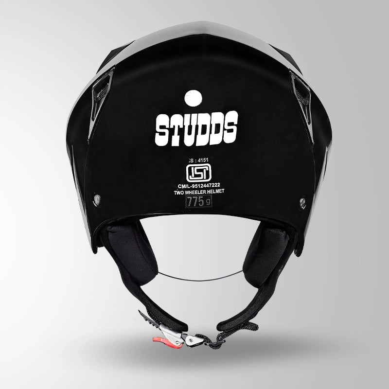 STUDDS VOGUE OPEN FACE HELMET