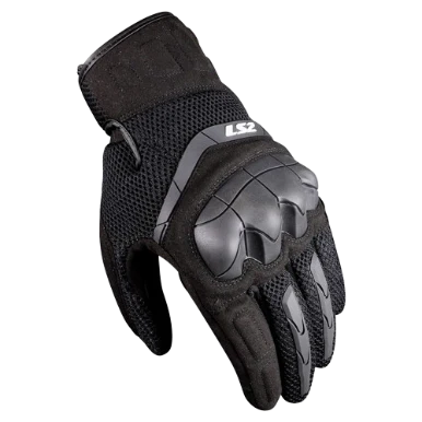 LS2 Kubra Riding Gloves Black