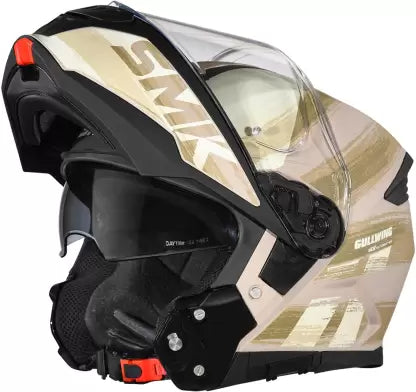 SMK Gullwing Tourleader with Dual Visor MA-747 XXL Motorbike Helmet