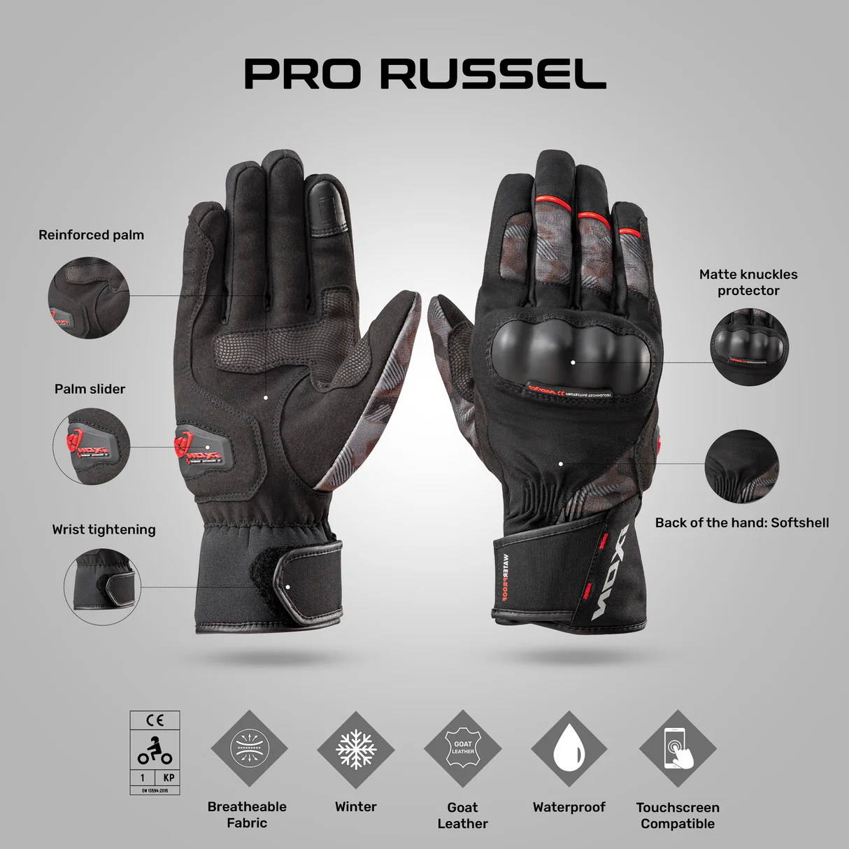 IXON PRO RUSSEL GLOVES