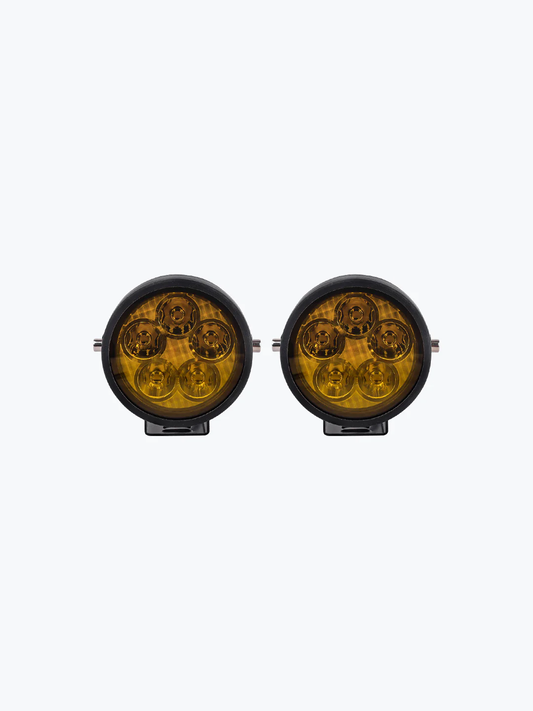 HJG 5 LED CAP ROUND PAIR FOGLIGHT