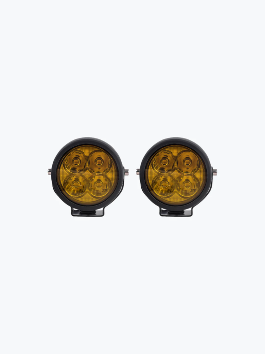 HJG 4 LED CAP ROUND PAIR FOGLIGHT