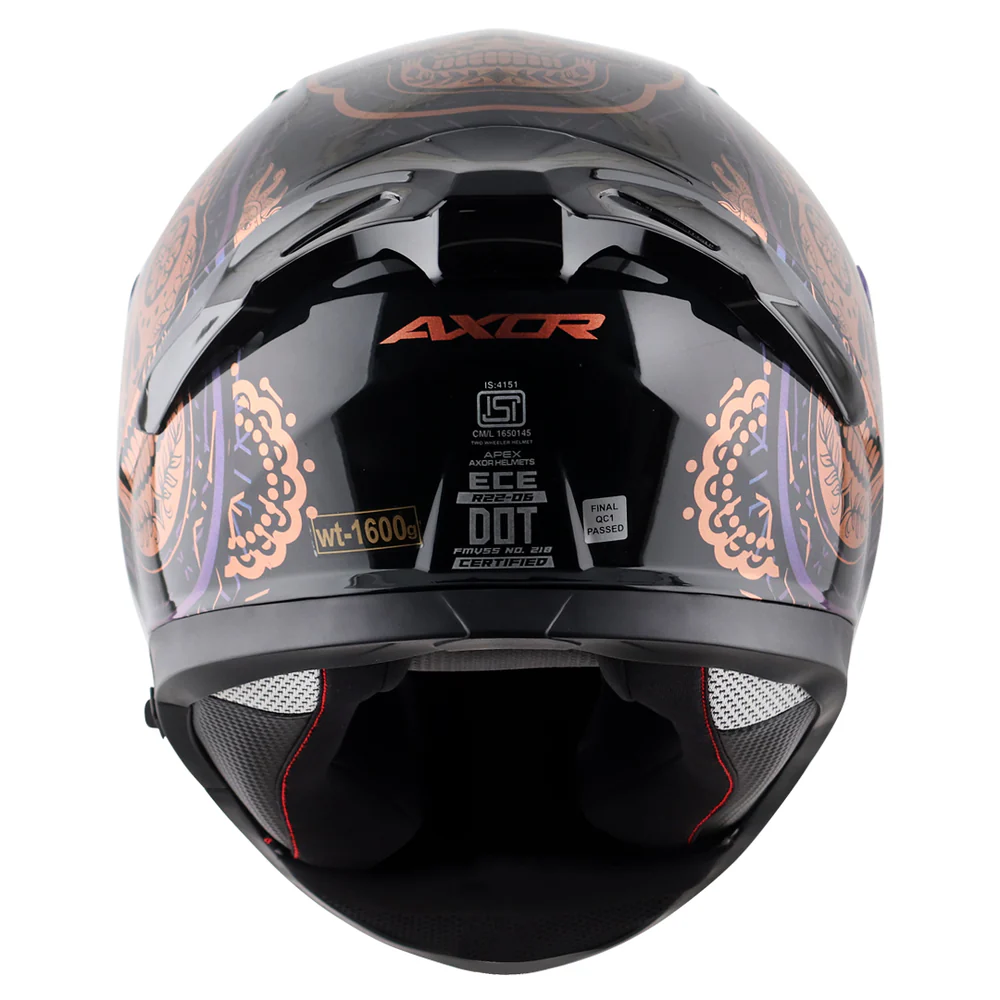 Apex Trance Helmet - Black Gold