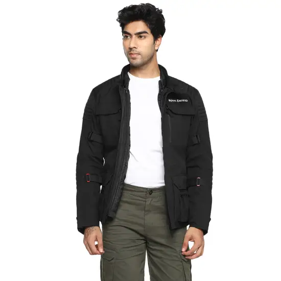 Royal Enfield Nirvik Black Riding Jacket