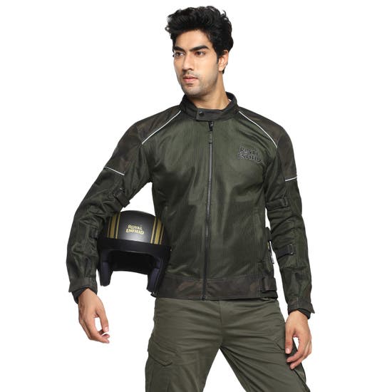 STREETWIND V2 RIDING JACKET - OLIVE CAMO