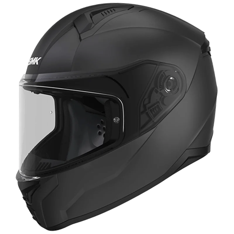 SMK BIONIC YOUTH SOLID MATT BLACK (MA200)