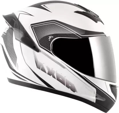 Axor Rage Ecco White Black Helmet